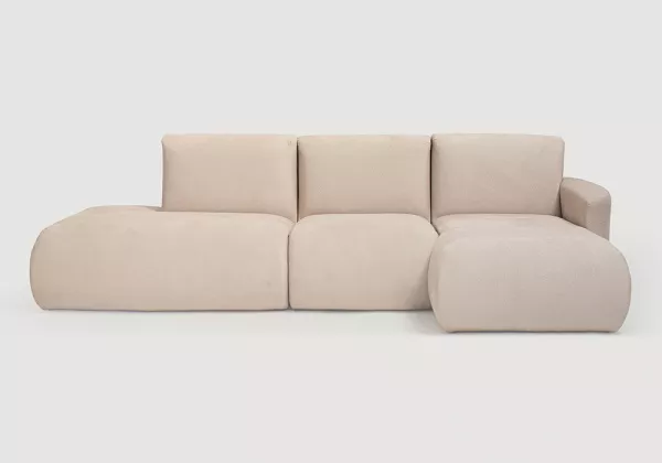 Sofá modular terminal com módulo e chaiselongue TINA Sofá modular terminal com módulo e chaiselongue TINA