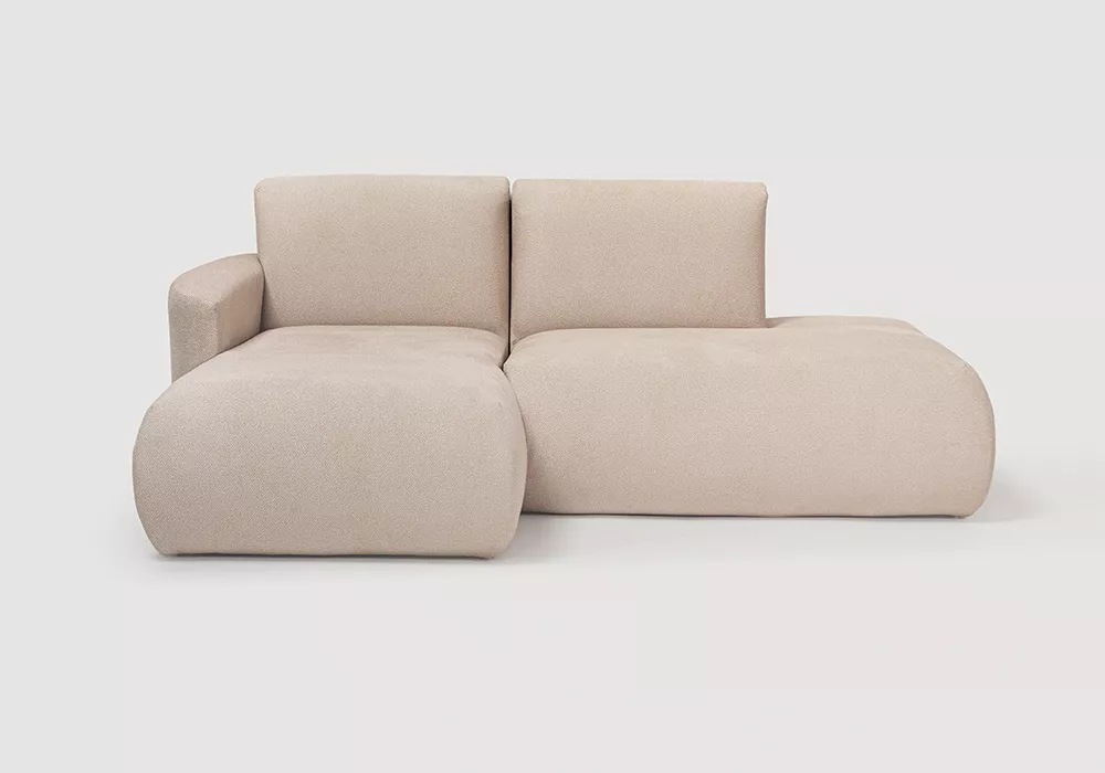 Sofá modular terminal com chaiselongue TINA