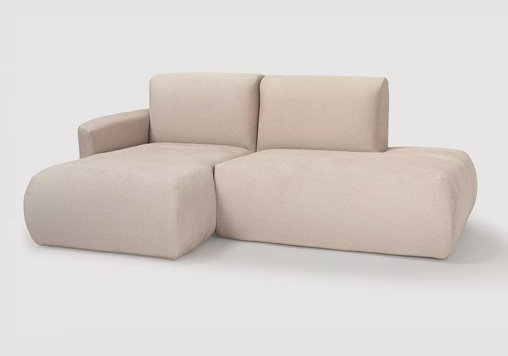 Sofá modular terminal com chaiselongue TINA