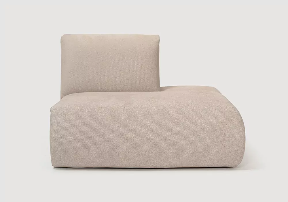 cópia do Terminal Modular Sofa com Módulo, Chaiseelongue e Puff Tina