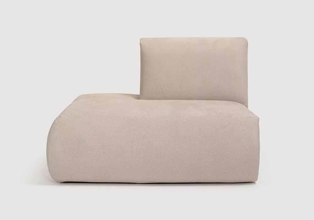 Módulo terminal para sofá modular TINA