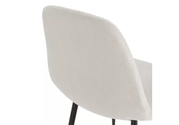 Pack mesa y sillas comedor VAINA detalle respaldo