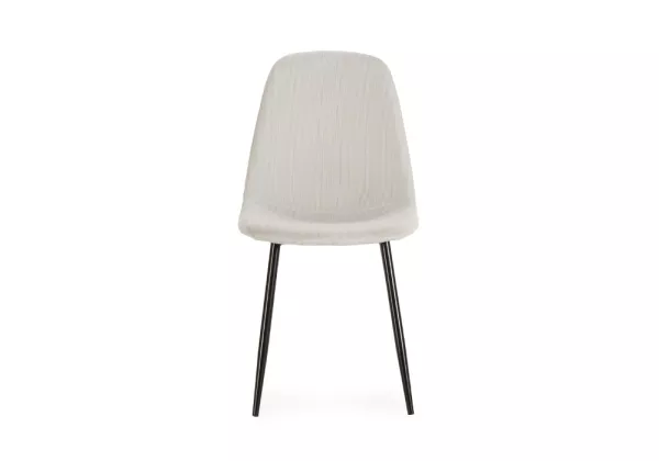 Pack mesa y sillas comedor VAINA detalle silla frontal