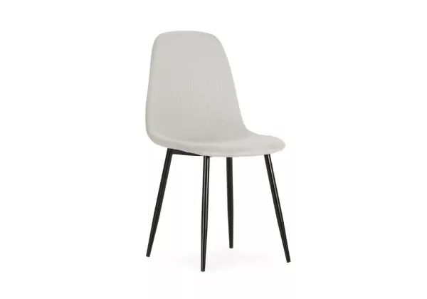 Pack mesa y sillas comedor VAINA detalle silla blanca