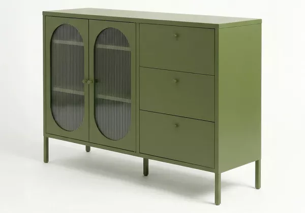 Aparador 2 puertas y 3 cajones metálico COLORS Aparador 2 puertas y 3 cajones metálico COLORS