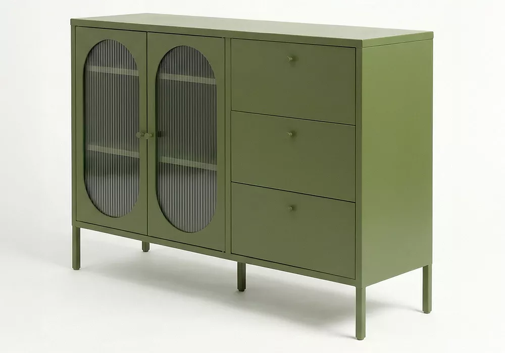 Aparador 2 puertas y 3 cajones metálico COLORS Aparador 2 puertas y 3 cajones metálico COLORS