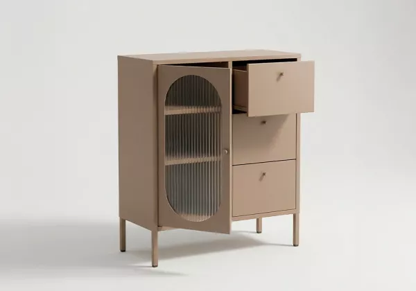 Aparador 1 puerta y 3 cajones metálico COLORS Aparador 1 puerta y 3 cajones metálico COLORS