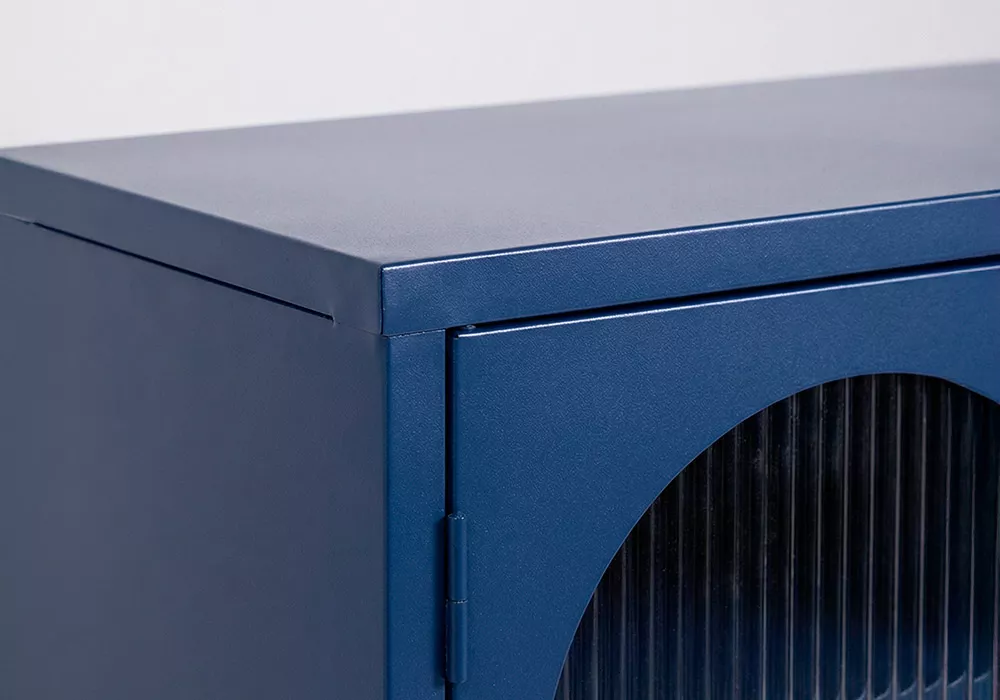 Aparador 1 puerta y 3 cajones metálico COLORS