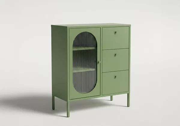 Aparador 1 puerta y 3 cajones metálico COLORS Aparador 1 puerta y 3 cajones metálico COLORS