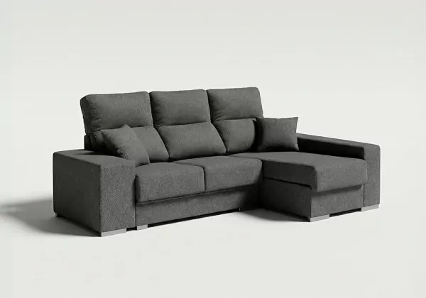 Chaiselongue color crudo ó gris FRIENDS