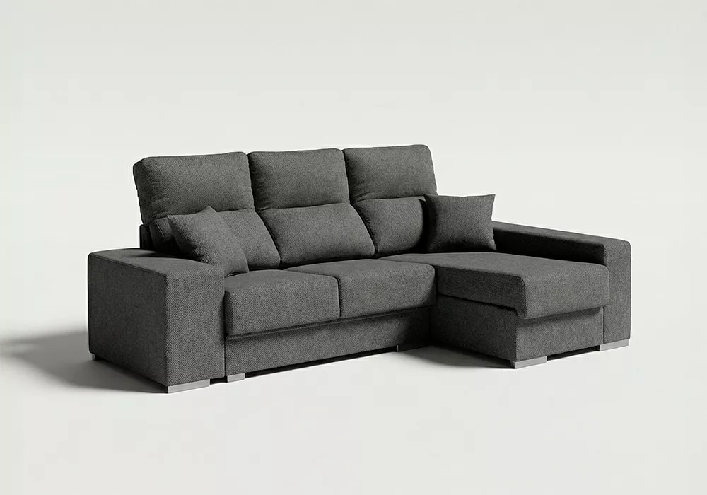 Chaiselongue color crudo ó gris FRIENDS