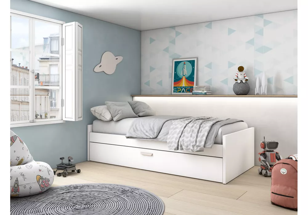 Cama nido juvenil con arrastre CLEO