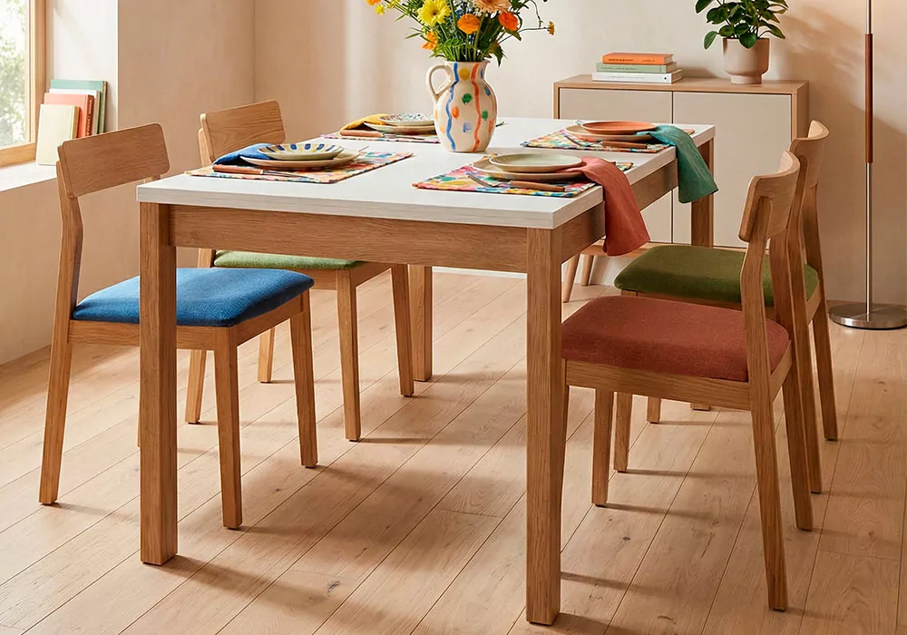 Mesa de comedor extensible libro ENGLAND Mesa de comedor extensible libro ENGLAND