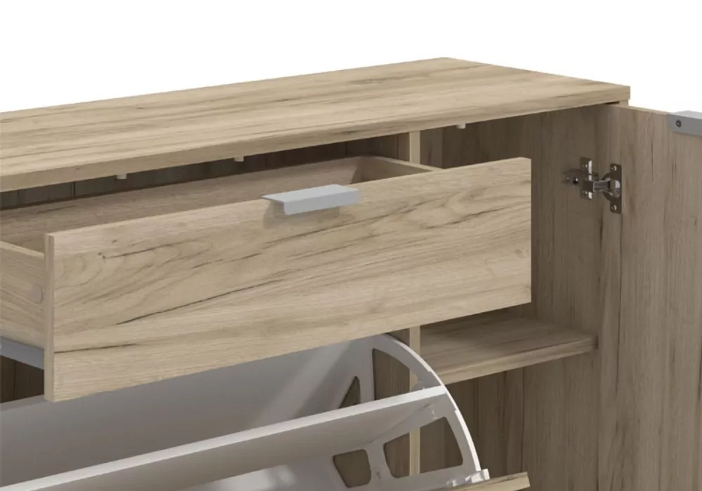 Zapatero 2 cajones abatibles y 1 puerta ARCO