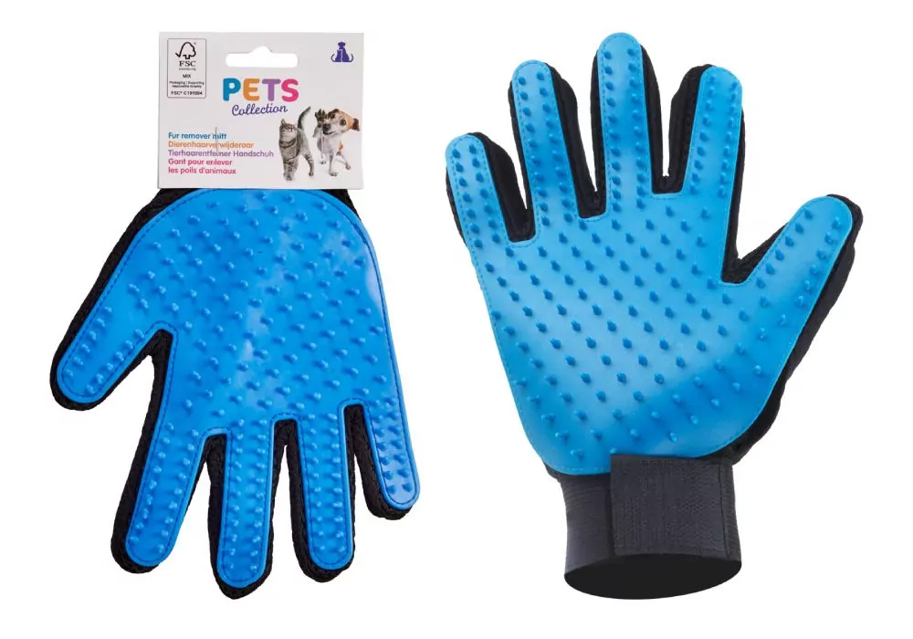 Manopla quitapelos de mascota CLICK