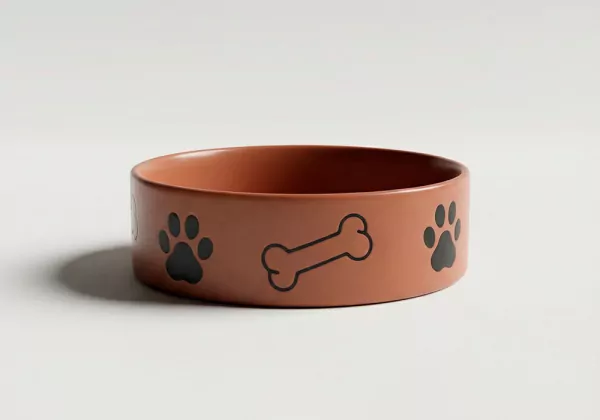 Comedero para mascotas WOW - marron