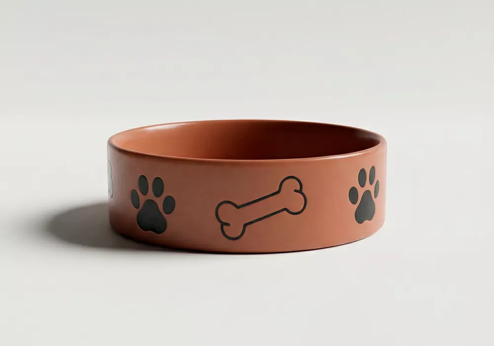 Comedero para mascotas WOW - marron