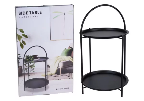 Mesa auxiliar metálica BRISA