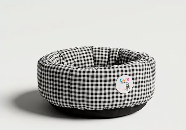 Cama para gatos MAMBO - negra/producto Cama para gatos MAMBO - negra/producto
