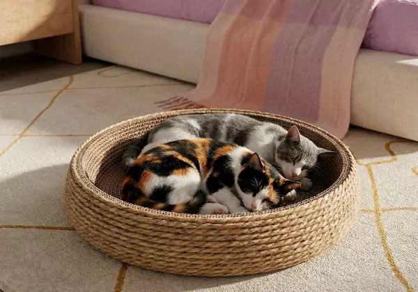 Cama para mascotas BRÍO/grande - decorada Cama para mascotas BRÍO/grande - decorada