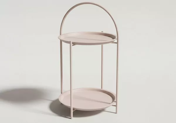 Mesa auxiliar metálica BRISA arena