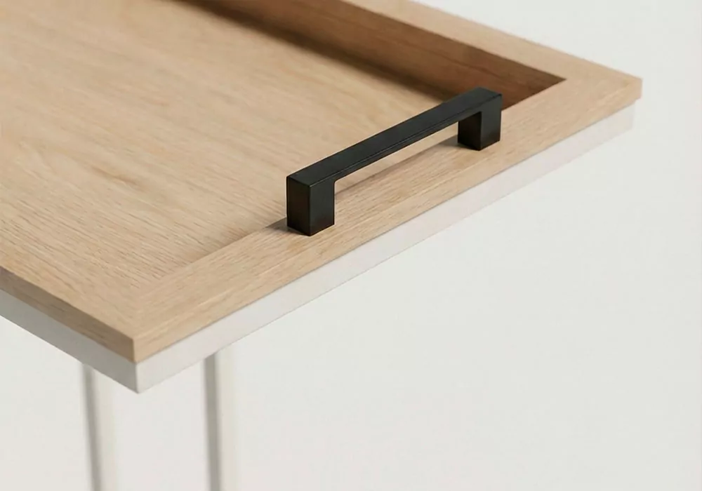 Mesa auxiliar sofá con bandeja PULSO