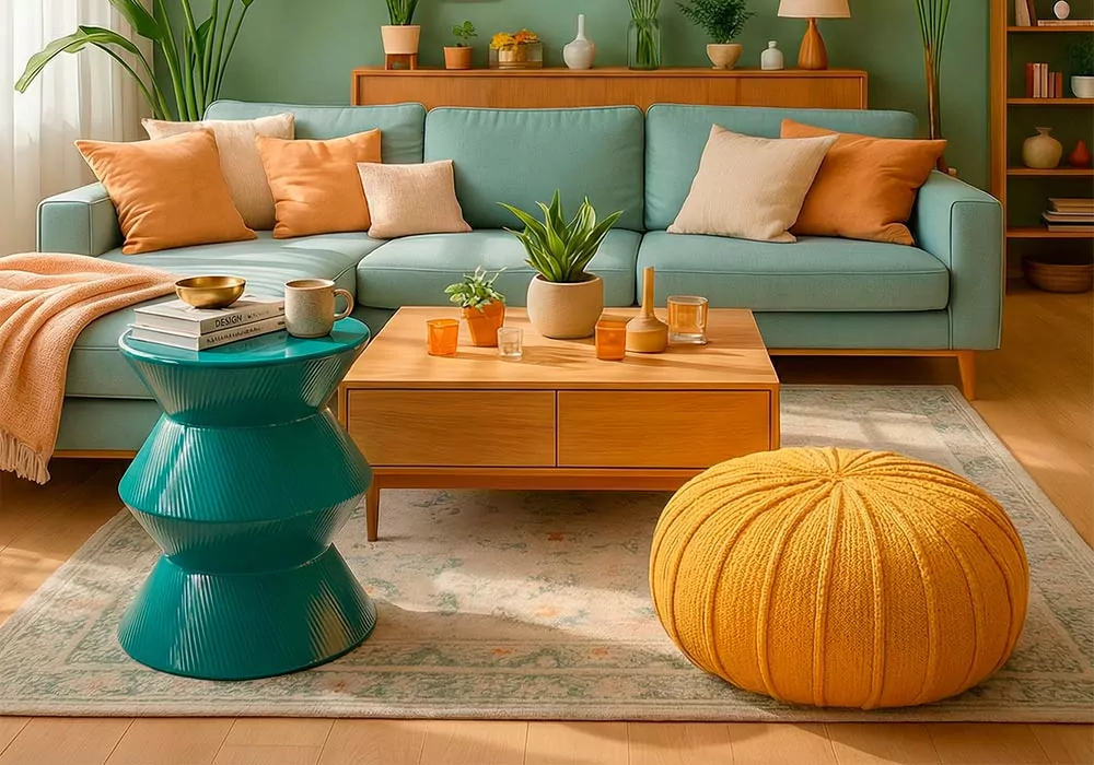 Mesa auxiliar metálica VIDA