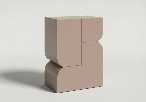 Mesa auxiliar de diseño KYOTO lateral Mesa auxiliar de diseño KYOTO lateral