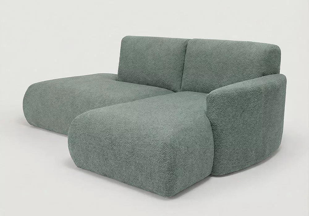 Sofá modular terminal com chaiselongue TINA Sofá modular terminal com chaiselongue TINA