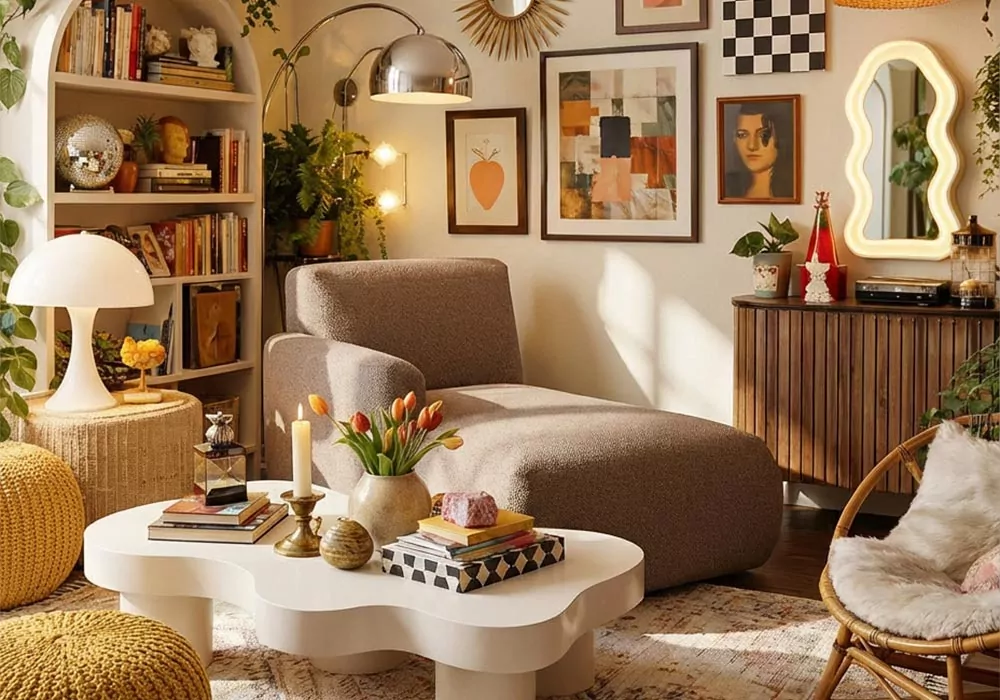 Módulo ChaiseSelongue com Braço para Sofá Modular Tina