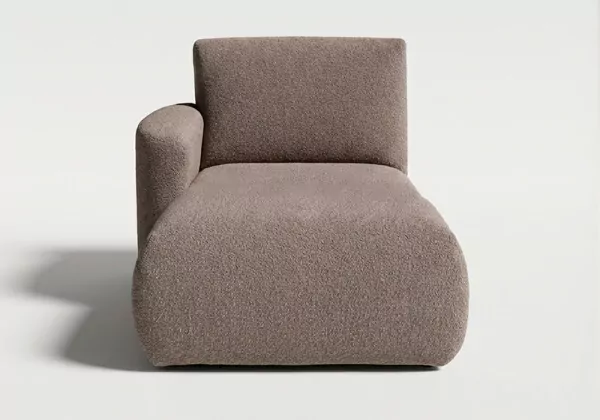 Módulo ChaiseSelongue com Braço para Sofá Modular Tina