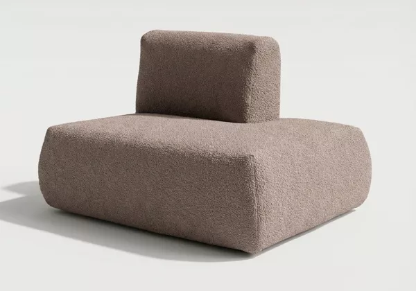 Módulo Terminal para Sofá Modular Tina