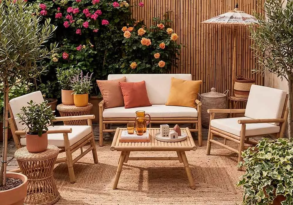 Conjunto de jardín 4 piezas COSTA Ambiente