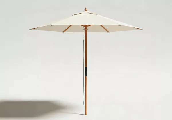 Sombrilla de jardín SIROCO Beige Ambiente