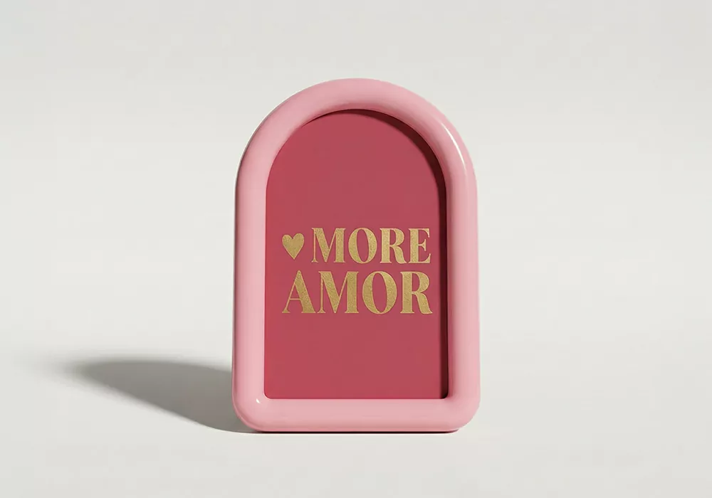 Marco colores pastel CHERRY frente