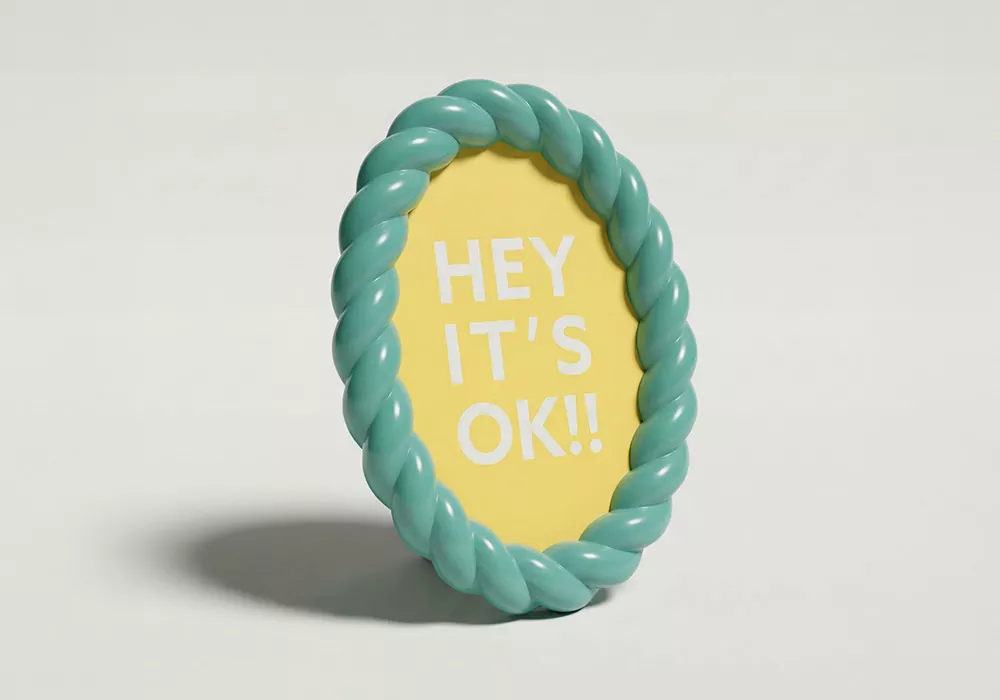 Marco para fotos colores varios SAY lado verde redondo