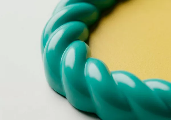 Marco para fotos colores varios SAY detalle verde redondo