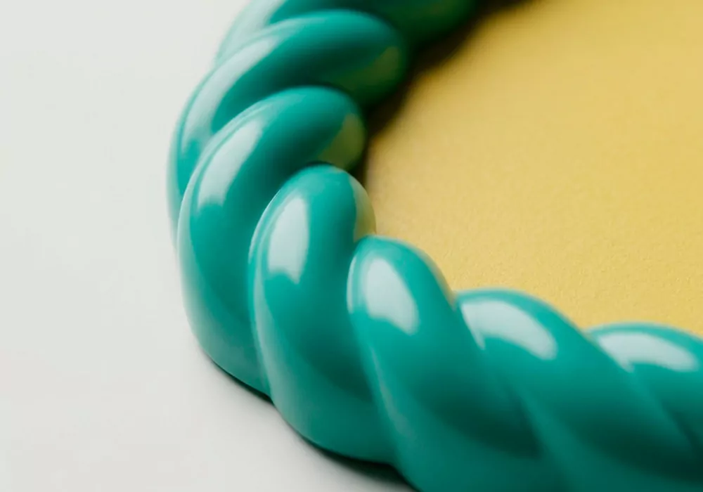 Marco para fotos colores varios SAY detalle verde redondo