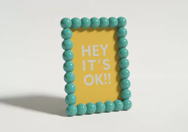 Marco para fotos colores varios SAY verde lado rectangular