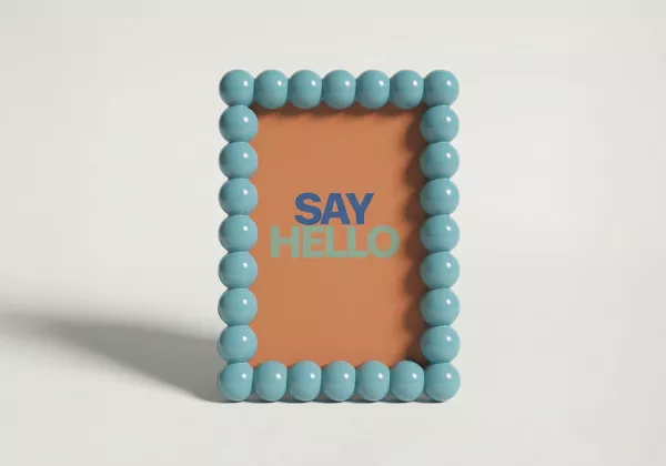 Marco para fotos colores varios SAY azul recgtangular