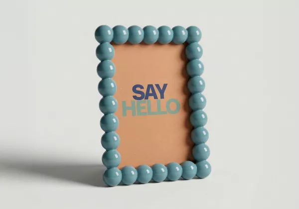 Marco para fotos colores varios SAY azul lado