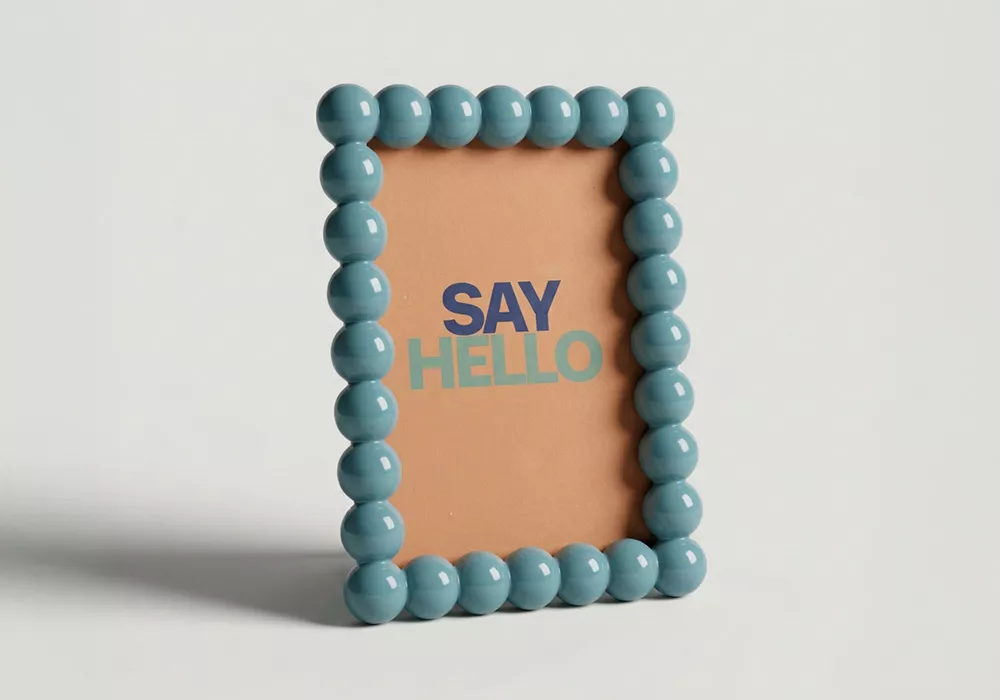 Marco para fotos colores varios SAY azul lado