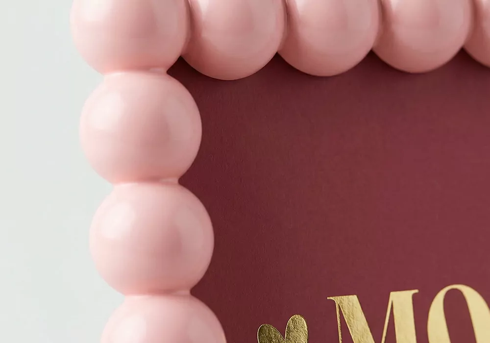 Marco para fotos colores varios SAY rosa rectangular detalle