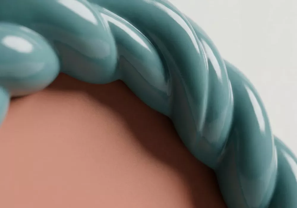 Marco para fotos colores varios SAY azul redondo detalle