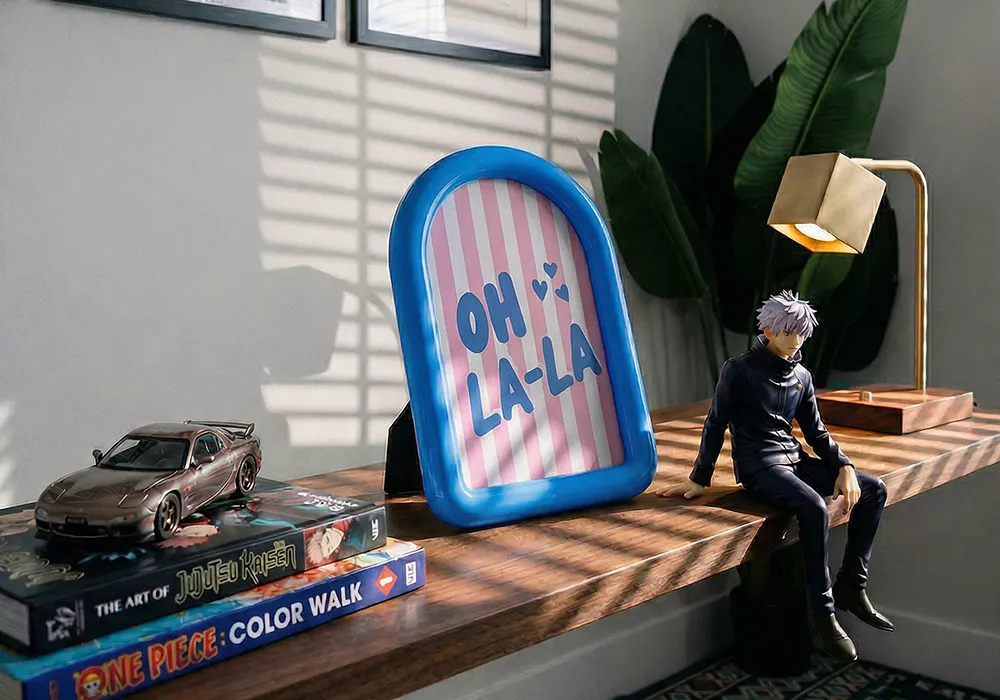 Marco con forma de arco MARINA Ambiente Azul