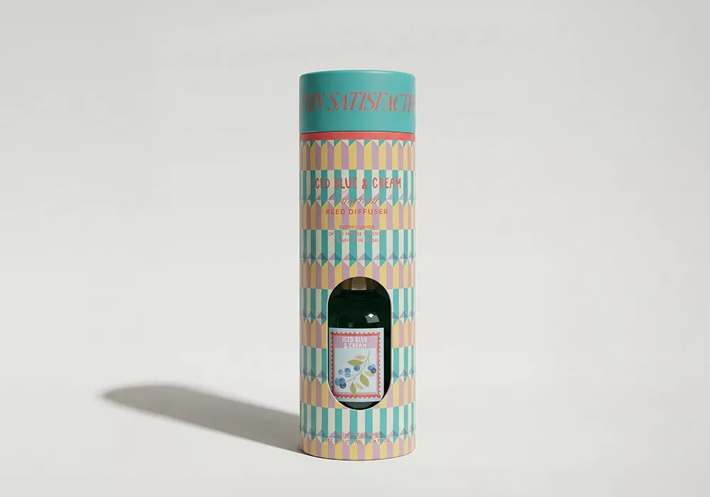 Difusor cristal de fragancias PEARL Azul Frente