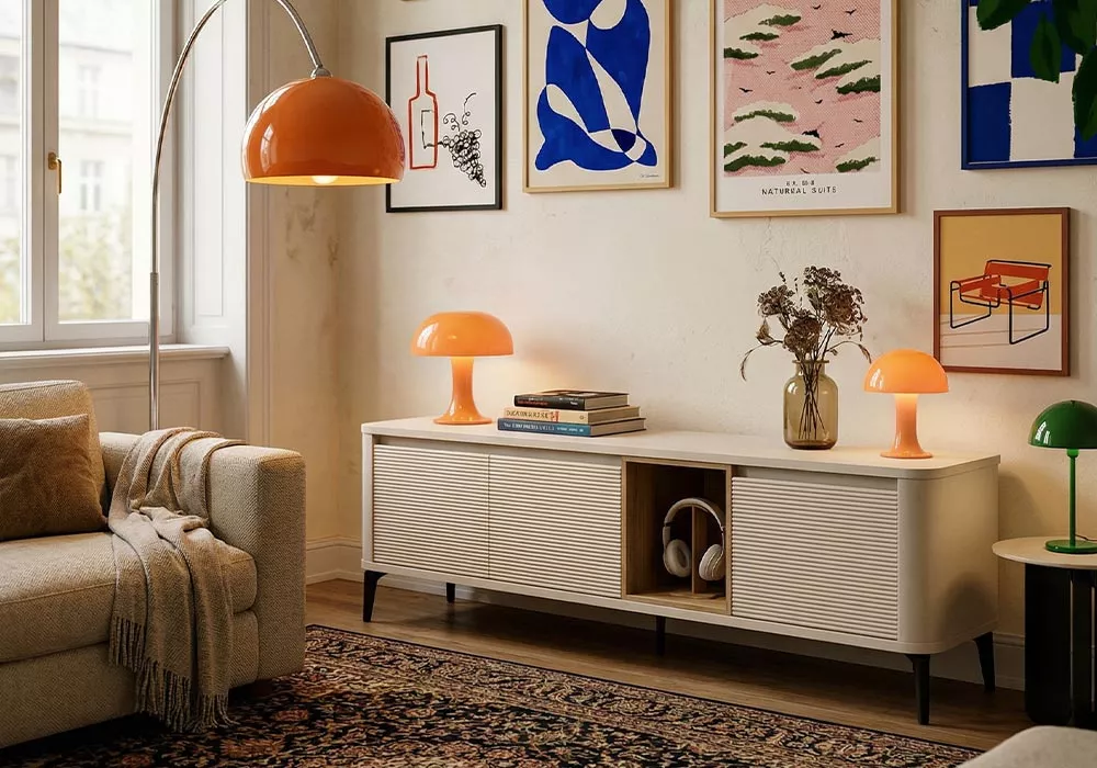 Mueble TV con patas Mueble TV con patas