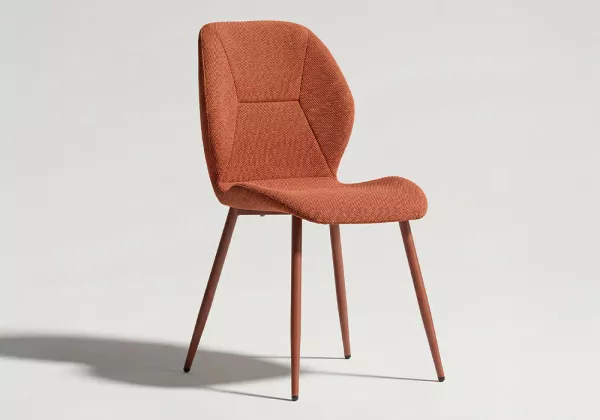 Cadeira de jantar estofada KEIRA