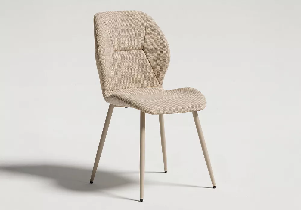 Silla comedor tapizada KEIRA-beige 3.4
