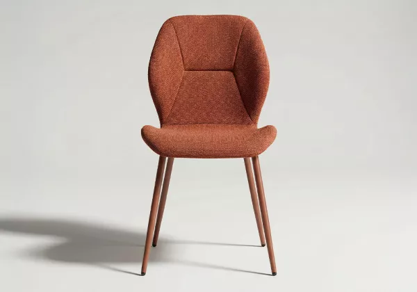 Cadeira de jantar estofada KEIRA